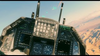 DCS F16 GUNFIGHT TRAINING 4K