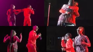 WOW! Wizkid And Tems Performs Essence Together For The First Time In Sacramento, CA