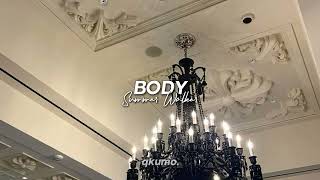 body - summer walker [sped up]