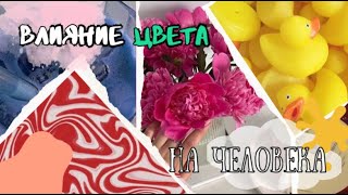 ВЛИЯНИЕ ЦВЕТА НА ЧЕЛОВЕКА / психология, цвета