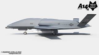 A10 Warthog Successor Concept - Drone