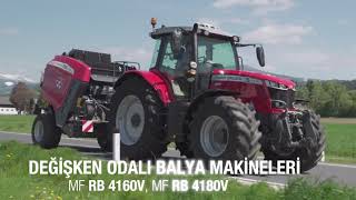 Massey Ferguson Silindirik Balya Makinesi Serisi