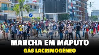 MAPUTO: PRM trava manifestação com lançamento de Gás Lacrimogéneo