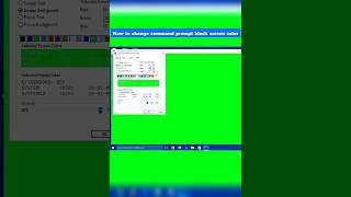 How to change command prompt black screen color ||cmd ke black screen color ko kaise change kare