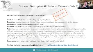 Harmonizing Descriptions of Research Data Repositories