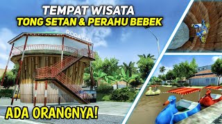 MUTER TERUS! LOKASI TONG SETAN DAN PERAHU BEBEK DI BUSSID V4.0