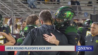 H.S. Football Playoffs - Thurs. Area Playoffs Highlights and Scores