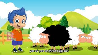 Baa Baa Black Sheep Bubble Guppies Nursery Rhymes & Kids Songs