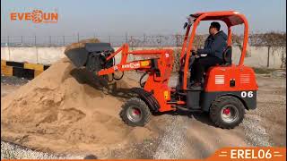 EVERUN 0.6Ton Electric Wheel Loader