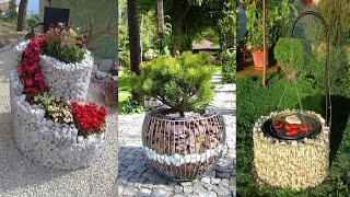 Garden ideas - 43 Ý Tưởng Trang Trí Sân Vườn Từ Hộc Đá