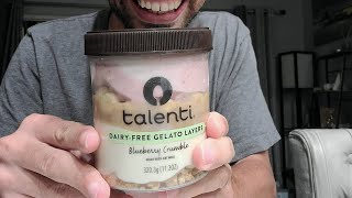 New! Talenti Dairy Free Blueberry Crumble Gelato