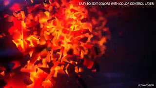 Fire Logo| VideoHive Templates | After Effects Project Files