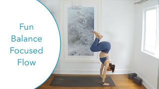 Vinyasa Yoga || Fun Balance Focused Flow || 1 Hour Class