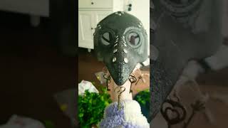 my progress on a custom plague doctor cosplay #transitions #cosplay #plaguedoctor #progress