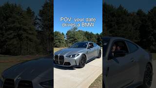 POV your date drives a BMW