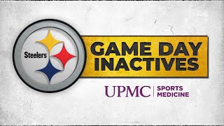 Steelers inactives for Week 1 at Bengals