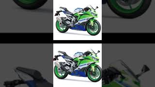 ZX-10R / ZX-4RR in ZXR Colors Make Their World Premiere! #ytshorts #motorcycle #zx10r #zx4rr