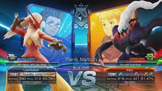 Pokken Tournament DX The Blaziken Replays Ranked  #12