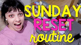 Sunday Reset Working Mom | HOW TO PREPARE FOR A NEW WEEK: meal prep & cleaning motivation