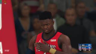 [NBA 2K21 I My League] I played as Zion Williamson.