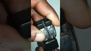 How To Adjust/Resize Metal Watch Band For A More Perfect Fit.