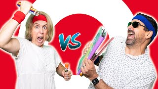 Mom vs Dad - BACK TO SCHOOL Supply Shopping Showdown!