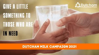 Dutcham Doing Good Together // Campanha do leite da Dutcham (2021)