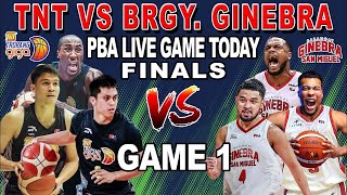 BRGY. GINEBRA vs TNT - Game 1 Finals - PBA Live Full Game  Today - October 27, 2024 - 2K24