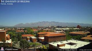 May 07 2024 - UArizona Dept of Computer Science Webcam Timelapse