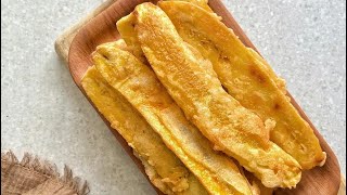 RESEP MEMBUAT PISTAGOR | PISANG TANDUK GORENG ENAK, MANIS, DAN GURIH