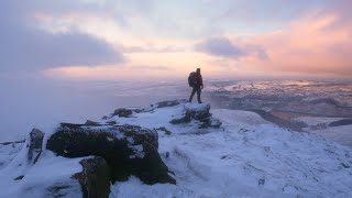 Winter wild camp on Kinder Scout | Hilleberg Akto