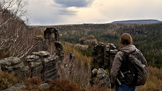 Durch das wildromantisches Bielatal im Elbsandsteingebirge