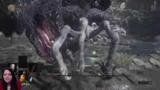 Poking Iudex Gundyr in the butt~!