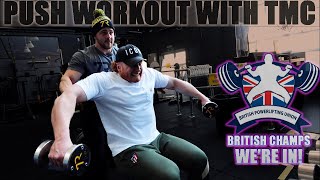 Life Updates: British Champs, Injuries, Wedding |  Push Workout with Mr. TMCycles