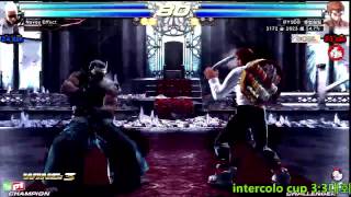 Tekken Tag 2 Unlimited Navee (Raven/Feng) vs Setup Hunting (Hwoarang/King)