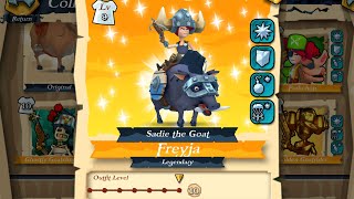 Event Completed, Levelling Up Outfits & Freyja the final notch remains…