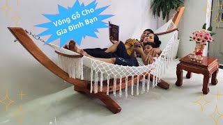 Giá Võng Gỗ | Khung Võng Gỗ Cao Cấp TÍN THÀNH PHÁT