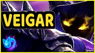 VEIGAR VS ASHE ADC GAMEPLAY DIAMOND IV