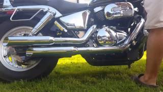 Suzuki Marauder VZ800 with Vance and Hines Pipes