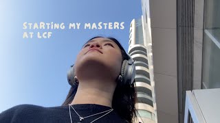 London Diary | I'm starting my masters... help...