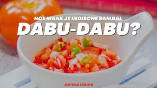 Hoe maak je Sambal Dabu-Dabu?