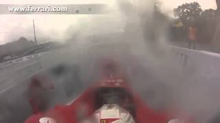 Ferrari Service and Repair Bay Area - Angelo Zucchi Motorsports - Kamui Kobayashi Ferrari F1 Crash