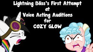 Lightning Bliss VA Audition for CozyGlow