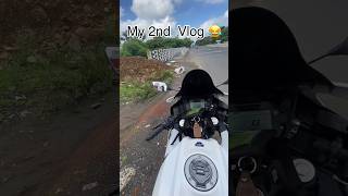 My 2nd Vlog | Funny bike rider | Comedy video | Comedy bike rider game | Funny biker #youtubeshorts