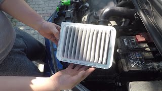 Toyota Yaris - Air Filter Replacement