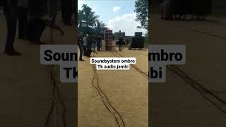 Soundsystem ombro balap TK Audio Jambi