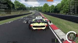 Racing a GT3 Car Around Nordschleife - BeamNG Drive Multiplayer