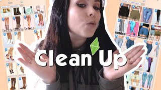 Sims 4 | CC SPRING CLEANING 😱