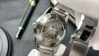 HAOFA New Model 2288, Transparent Skeleton Sport Watch.