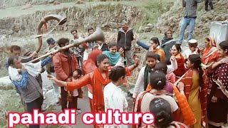 holi festival celebration 2024 srazai kdhaku dance pahadi culture Gadi Doda